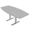 Skutchi Designs 33.5 in W, 71.5 in L, 29 in H, Engineered Wood Top, Grey HAR-BOT-34x70-T-XD01 - alternate 1